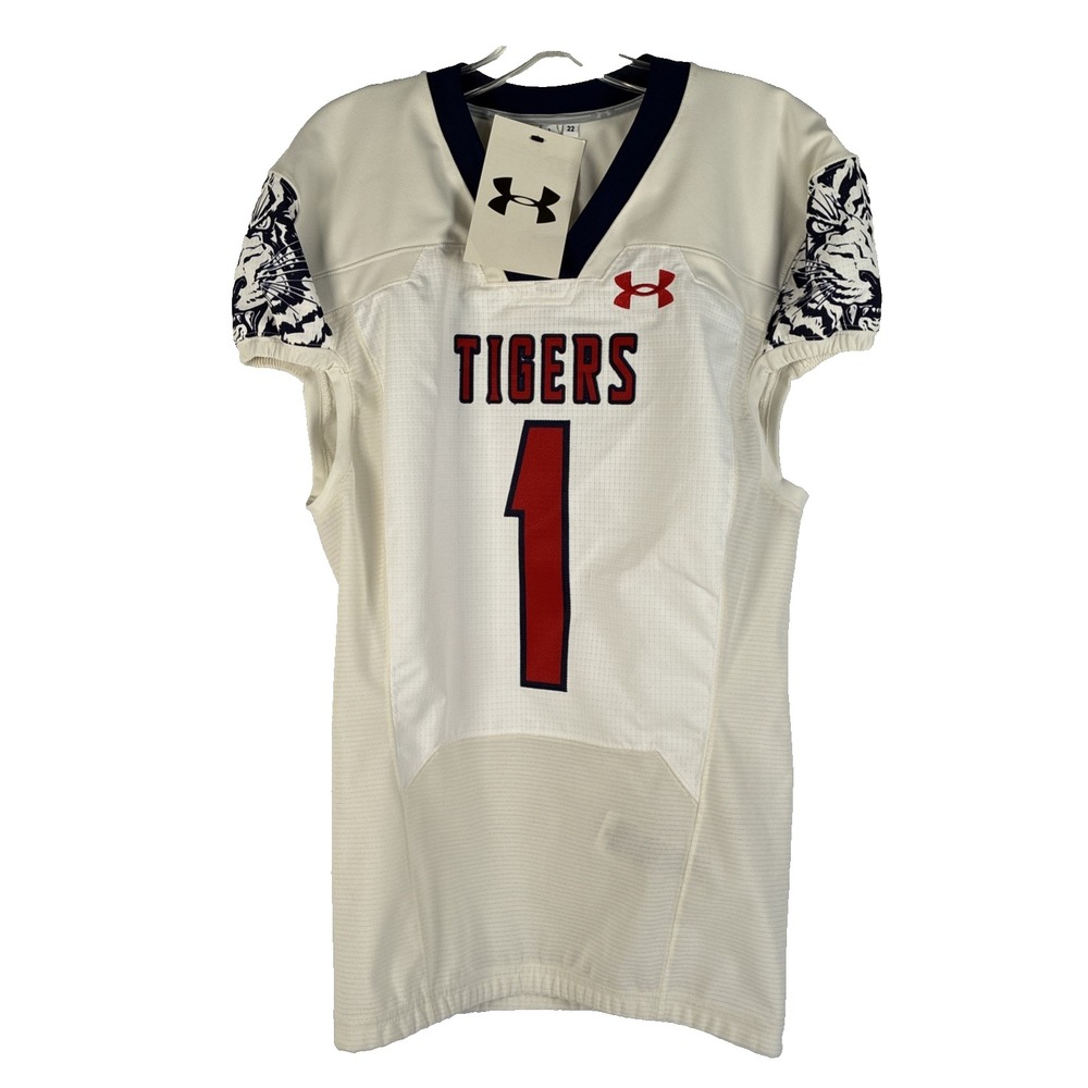 2023 Under Armour Tigers Salesman Sample Football Jersey NCAA Type Large NWT